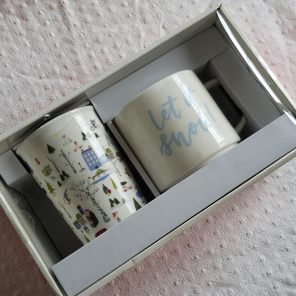 Opalhouse Christmas coffee mug set